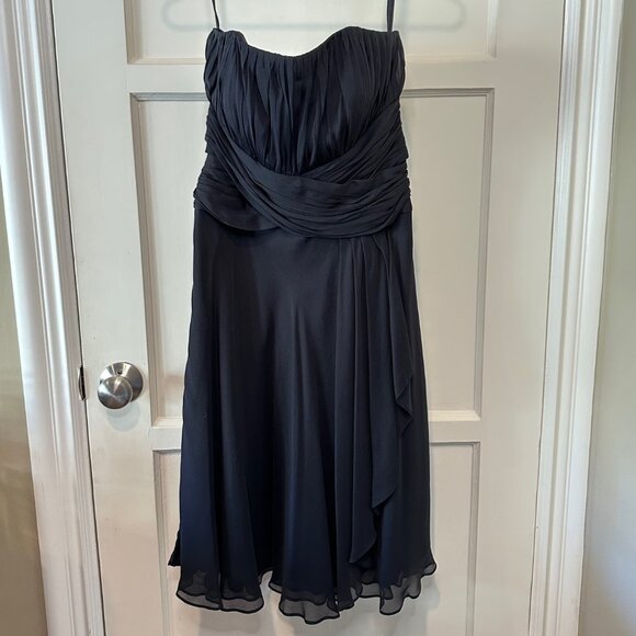 White House Black Market Dresses & Skirts - White House Black Market- Black Strapless Dress- Size 4